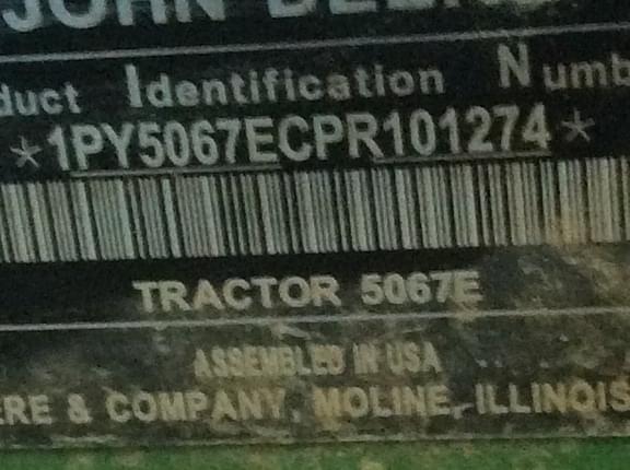 Image of John Deere 5067E equipment image 3