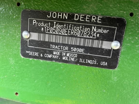 Image of John Deere 5090E equipment image 2