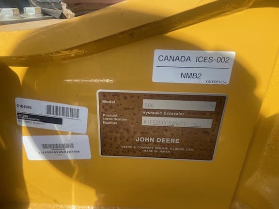 Image of John Deere 50G equipment image 1