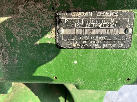 Image of John Deere 5100E equipment image 1