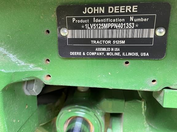 Image of John Deere 5125M equipment image 4