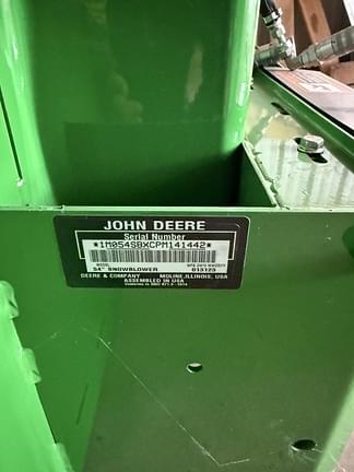 Image of John Deere 54" Snow Blower equipment image 4