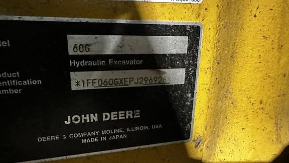 Image of John Deere 60G equipment image 1