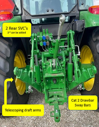 Image of John Deere 6105E equipment image 3