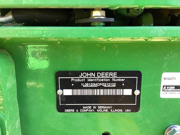 Image of John Deere 6120M equipment image 2