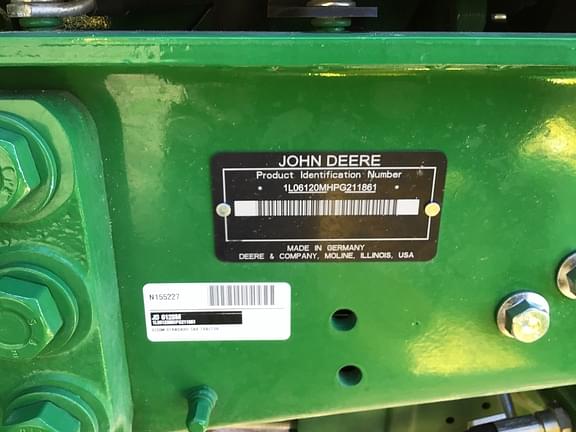 Image of John Deere 6120M equipment image 1