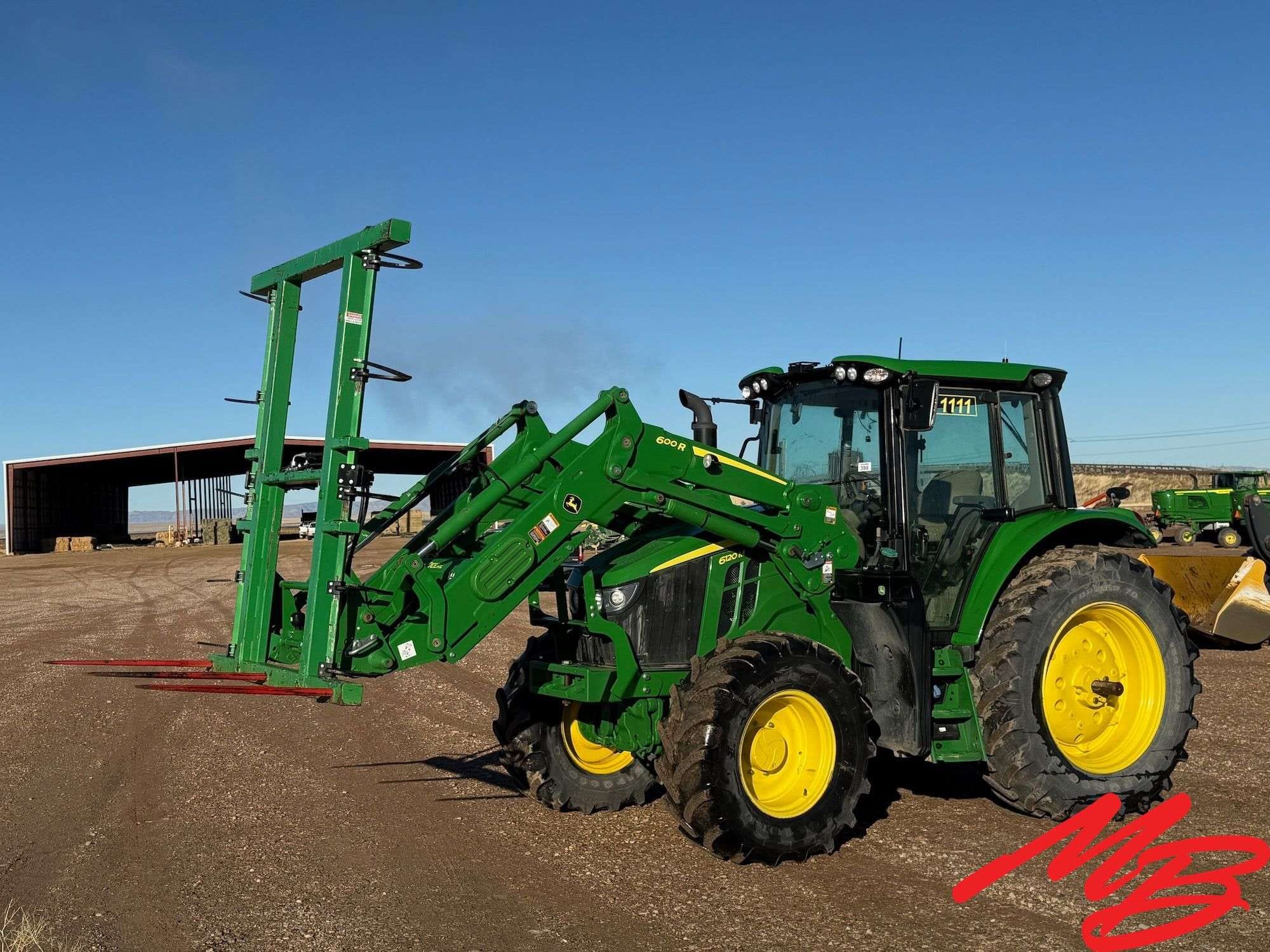 2023 John Deere 6120M Equipment Image0