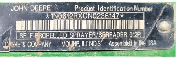 Image of John Deere 612R equipment image 4