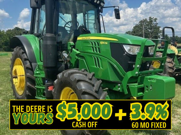 2023 John Deere 6130M Equipment Image0