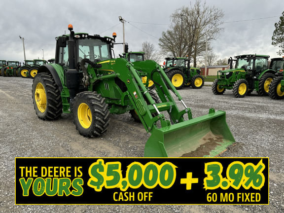 2023 John Deere 6140M Equipment Image0