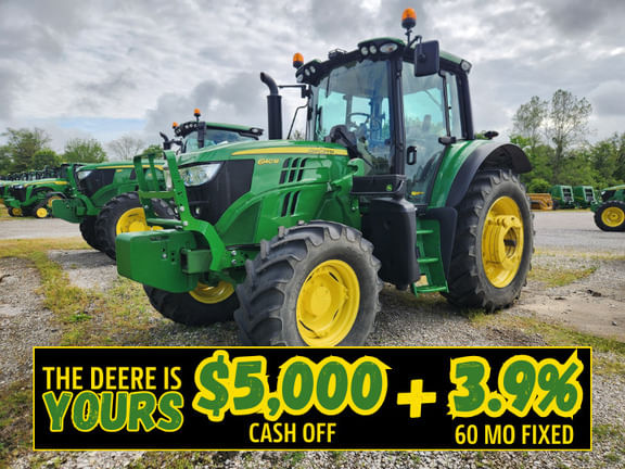 2023 John Deere 6140M Equipment Image0