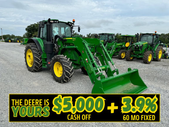 2023 John Deere 6140M Equipment Image0