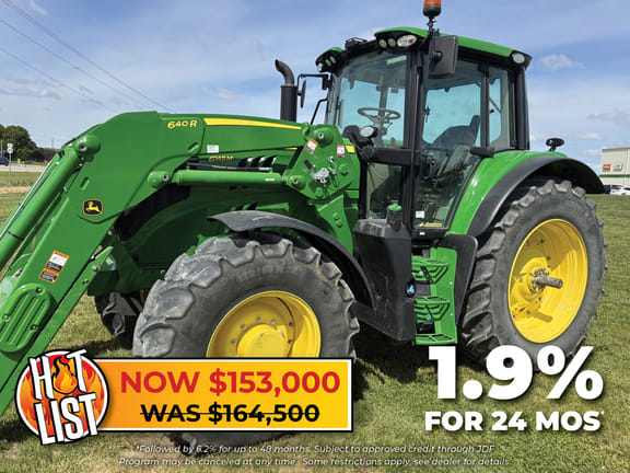 2023 John Deere 6145M Equipment Image0