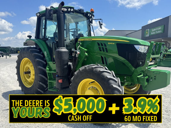 2023 John Deere 6145M Equipment Image0
