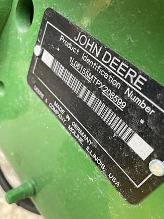 Image of John Deere 6155M equipment image 3