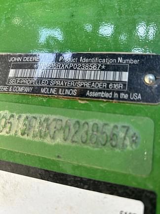 Image of John Deere 616R equipment image 3