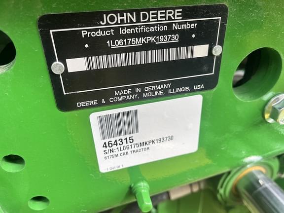 Image of John Deere 6175M equipment image 3