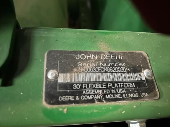 Image of John Deere 630F equipment image 1