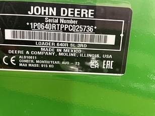 Main image John Deere 640R 9