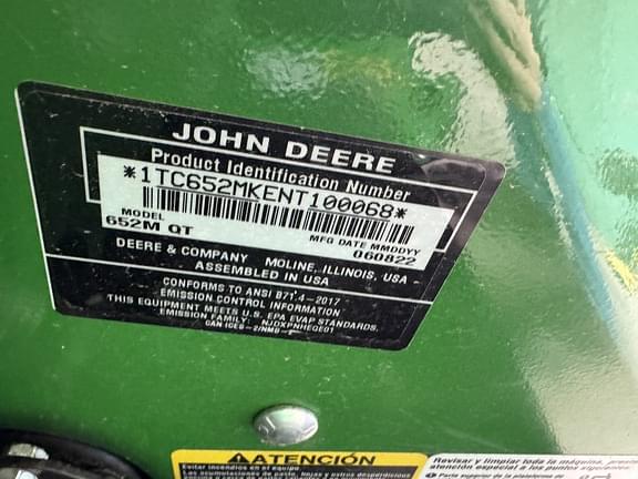 Image of John Deere 652M equipment image 2