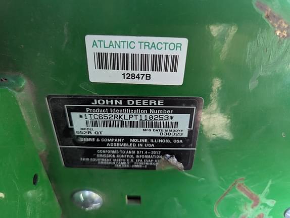 Image of John Deere 652R equipment image 3