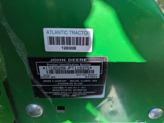 Image of John Deere 652R equipment image 4
