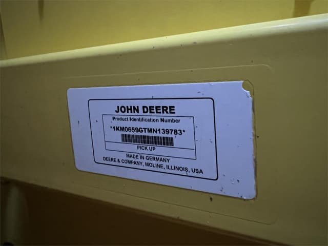 Image of John Deere 659 equipment image 1