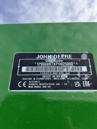 Image of John Deere 660R equipment image 4