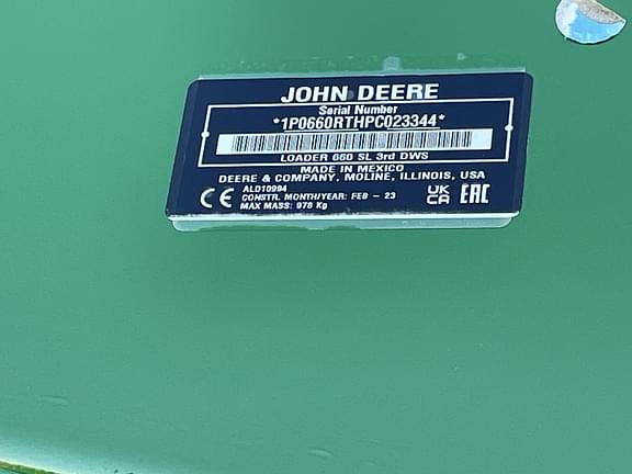 Image of John Deere 660R equipment image 4