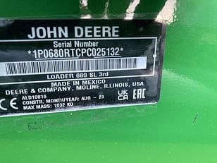 Main image John Deere 680R 10