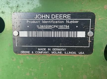 Image of John Deere 6R 155 equipment image 1