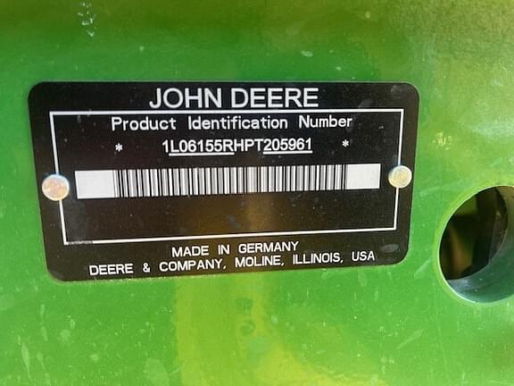Image of John Deere 6R 155 equipment image 4