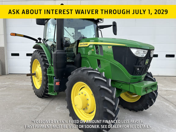 2023 John Deere 6R 155 Equipment Image0