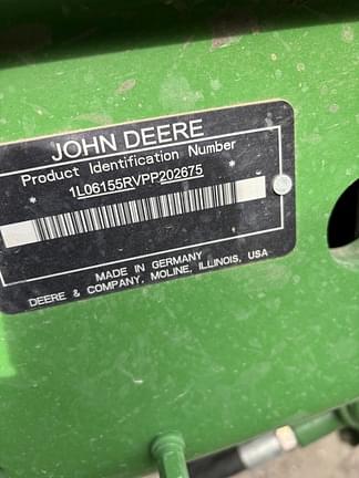 Image of John Deere 6R 155 equipment image 1