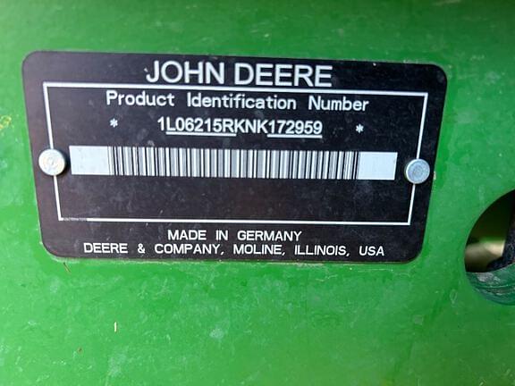 Image of John Deere 6R 215 equipment image 4