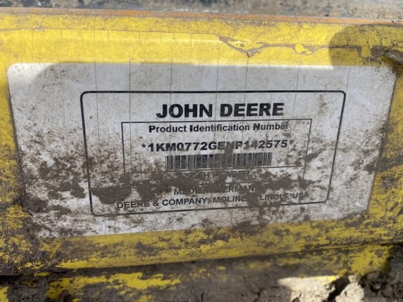 Image of John Deere 772 equipment image 1