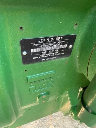 Image of John Deere 8R 280 equipment image 1