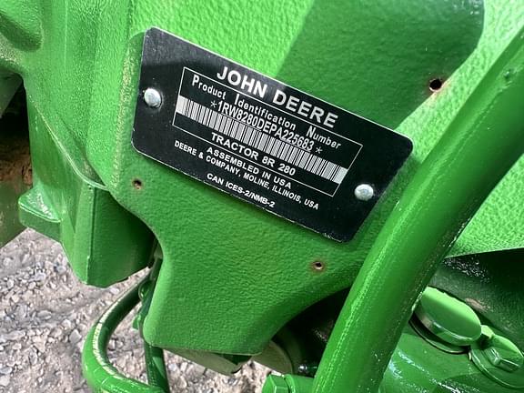 Image of John Deere 8R 280 equipment image 3