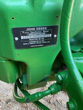 Image of John Deere 8R 310 equipment image 4