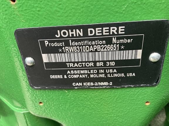 Image of John Deere 8R 310 Primary image