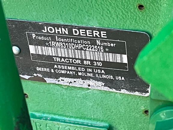 Image of John Deere 8R 310 equipment image 4