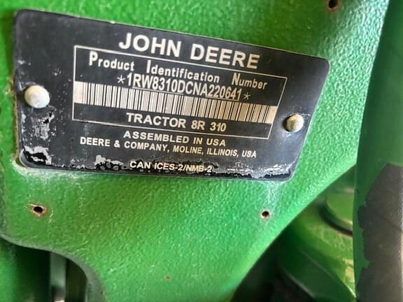 Image of John Deere 8R 310 equipment image 1