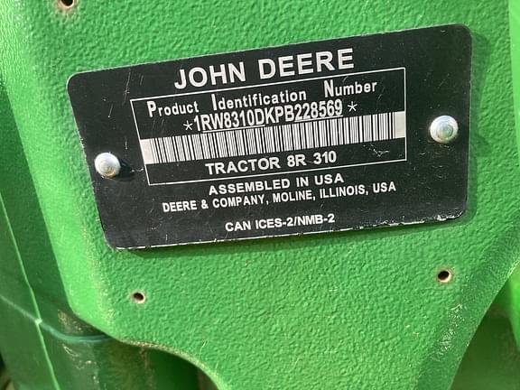 Image of John Deere 8R 310 Primary image