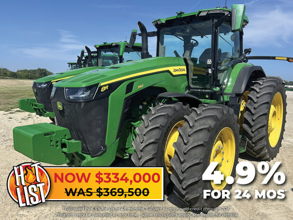 2023 John Deere 8R 340 Equipment Image0