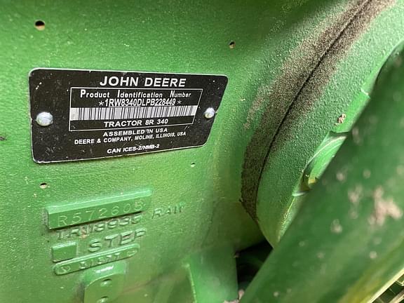 Image of John Deere 8R 340 equipment image 3