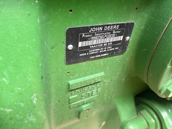 Image of John Deere 8R 370 equipment image 1