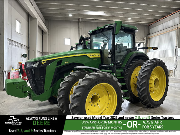 2023 John Deere 8R 370 Equipment Image0