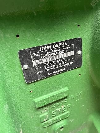 Image of John Deere 8R 370 equipment image 2