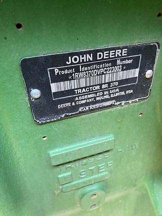 Image of John Deere 8R 370 equipment image 4