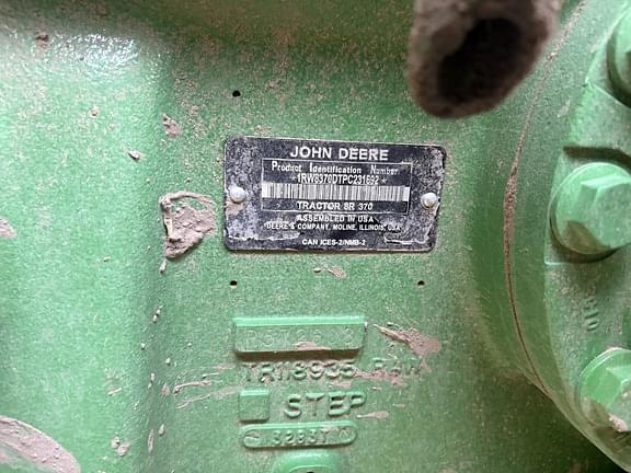 Image of John Deere 8R 370 equipment image 4